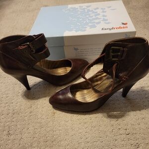 Farylrobin Ankle Strap Heels